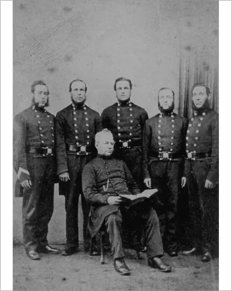 Truro Borough Police, Truro, Cornwall. 1870