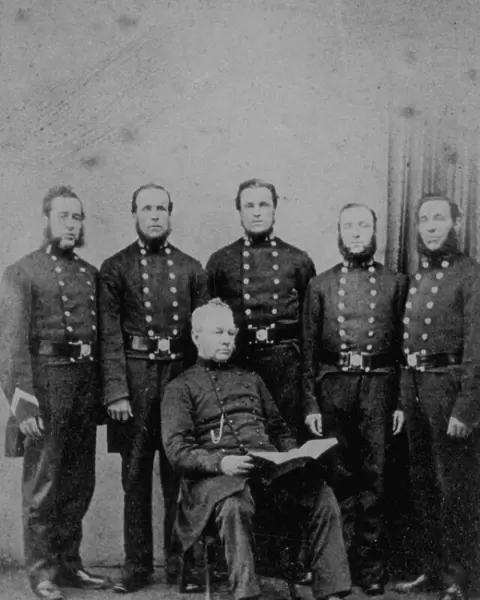 Truro Borough Police, Truro, Cornwall. 1870