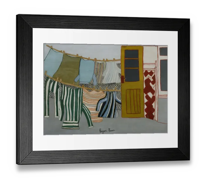 Framed Print : Monday, Bryan Pearce (1929-2007)