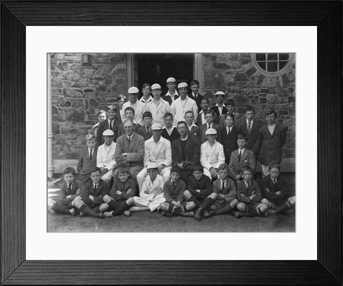 Framed Print : Cathedral School, Cathedral Green, Truro, Cornwall. Around 1922