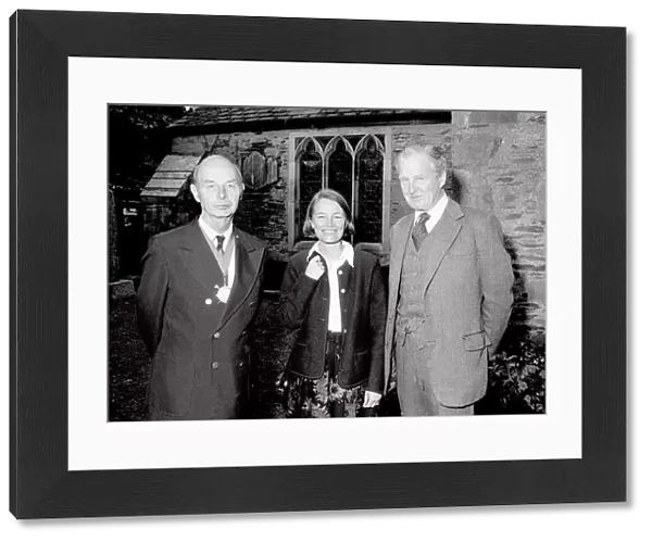 High Sheriff of Cornwall, Lostwithiel, Cornwall. October 1993