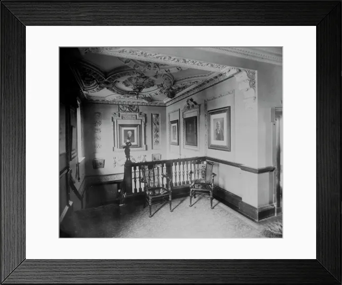 Framed Print : Princes House, Princes Street, Truro, Cornwall. Around 1900
