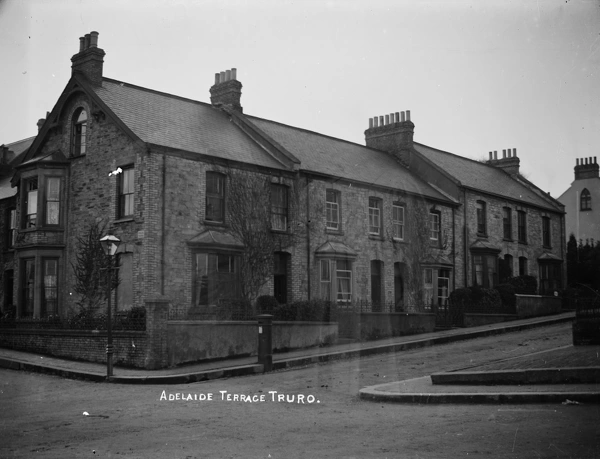 Adelaide Terrace, Truro, Cornwall. Early 1900s