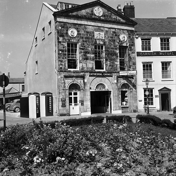 Former Assembly Rooms, High Cross, Truro, Cornwall. 1959