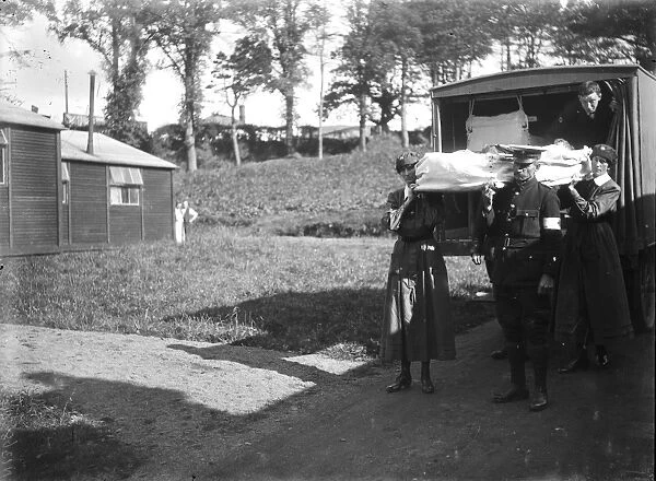 The Auxiliary Naval Hospital, Tregolls Road, Truro, Cornwall. 1918