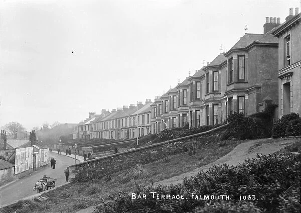 Bar Terrace, Falmouth, Cornwall. Early 1900s