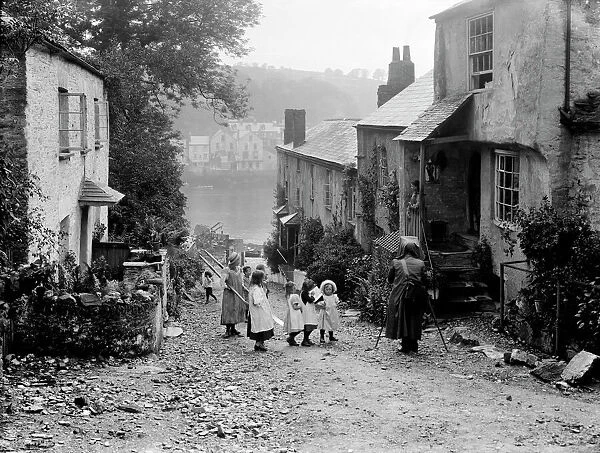 Bodinnick, Lanteglos by Fowey, Cornwall. 1904
