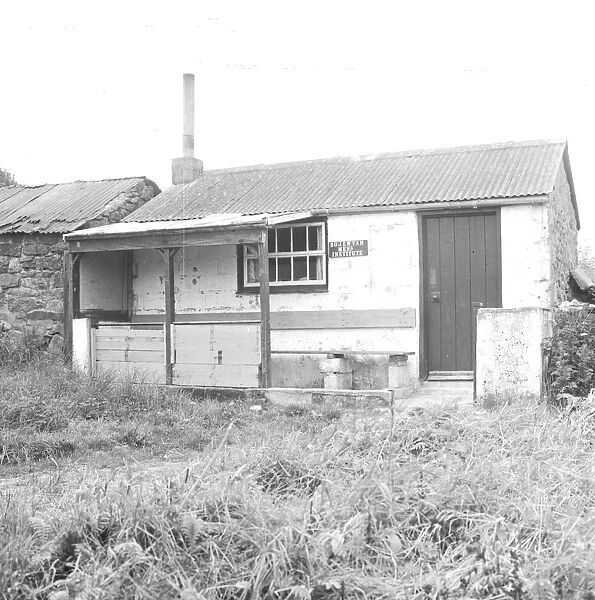 Bojewyan Mens Institute, Ponds Hill, near Pendeen, St Just in Penwith, Cornwall. 1966