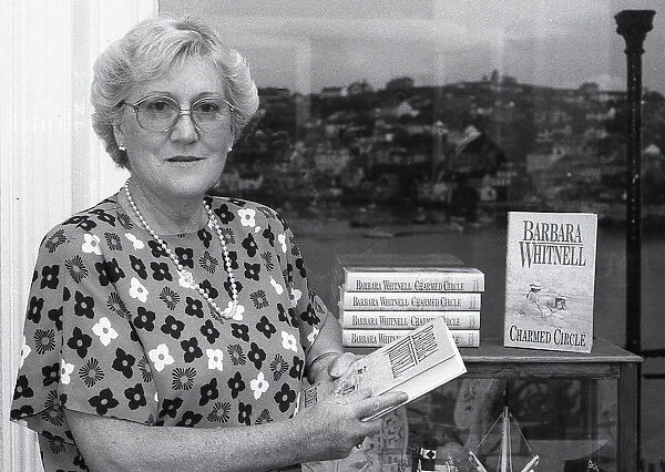 Book Launch, Fowey, Cornwall. October 1992