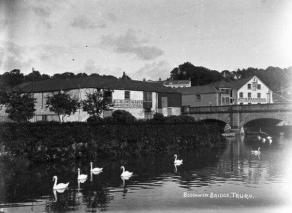 Boscawen Bridge, Truro, Cornwall. Early 1900s