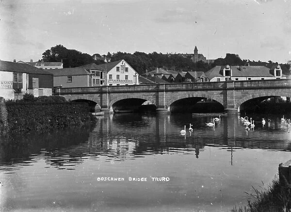 Boscawen Bridge, Truro, Cornwall. May 1921