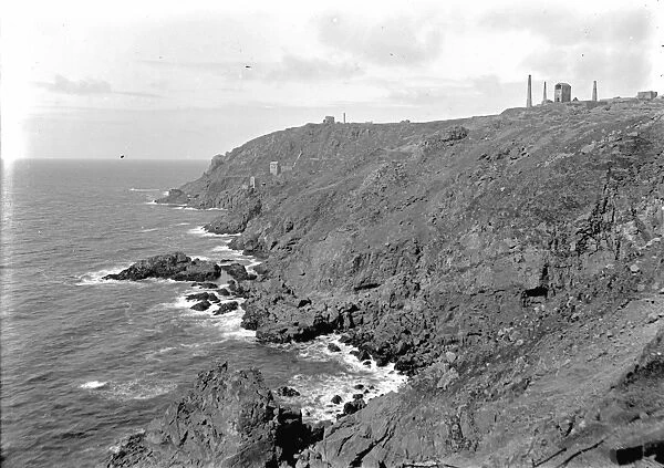 Botallack Mine, St Just in Penwith, Cornwall. Probably 1920s