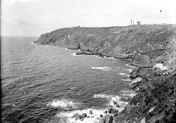 Botallack Mine, St Just in Penwith, Cornwall. Probably 1920s