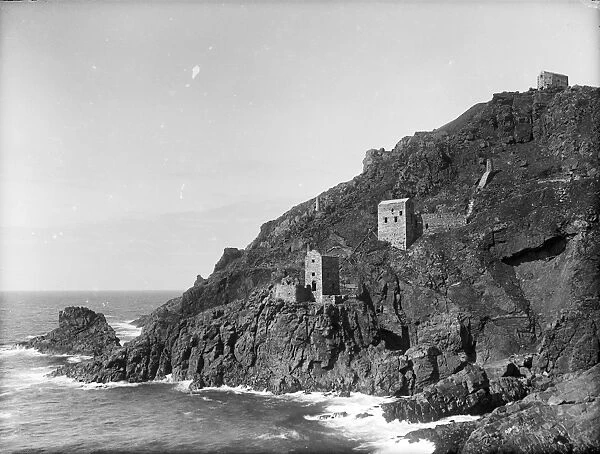 Botallack Mine, St Just in Penwith, Cornwall. Around 1896