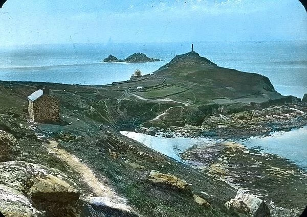 Cape Cornwall, St Just in Penwith, Cornwall. Around 1890