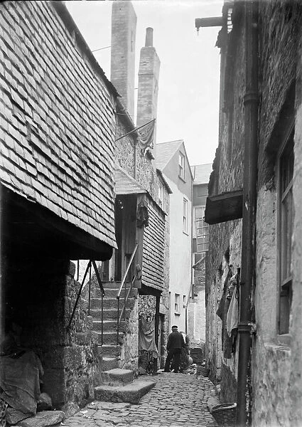 Carnglaze Place. St Ives, Cornwall. 1900