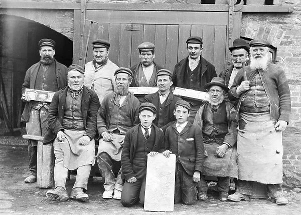 Carvedras Smelting Works, Truro, Cornwall. Around 1892