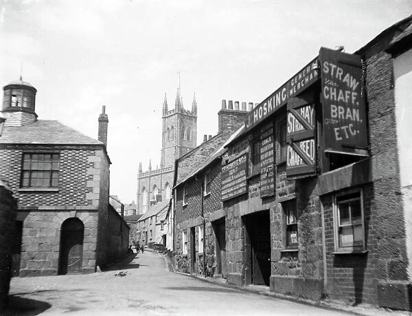 Chapel Street, Penzance, Cornwall. Early 1900s