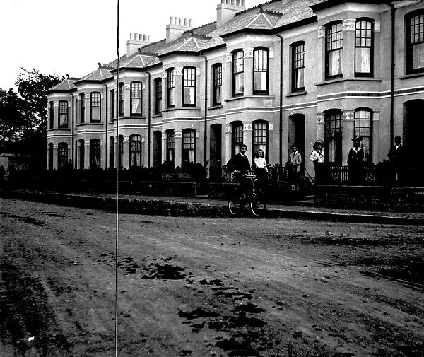 Chard Terrace, Falmouth, Cornwall. 1910