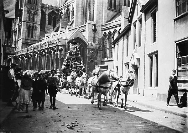 The Circus, Truro, Cornwall. Early 1900s