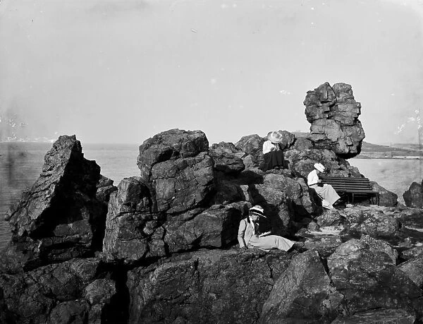 Clodgy Point, St Ives, Cornwall. 1911