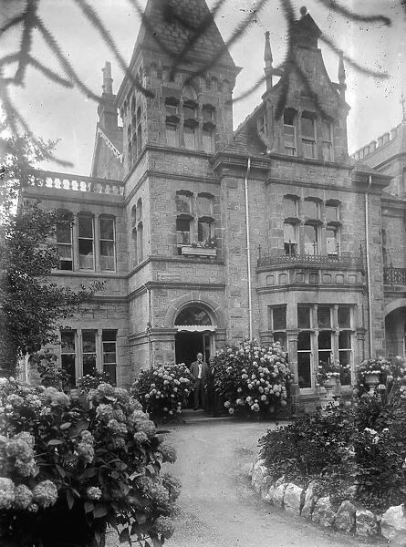 Colchester Villas, Falmouth Road, Truro, Cornwall. Around 1917  /  1918