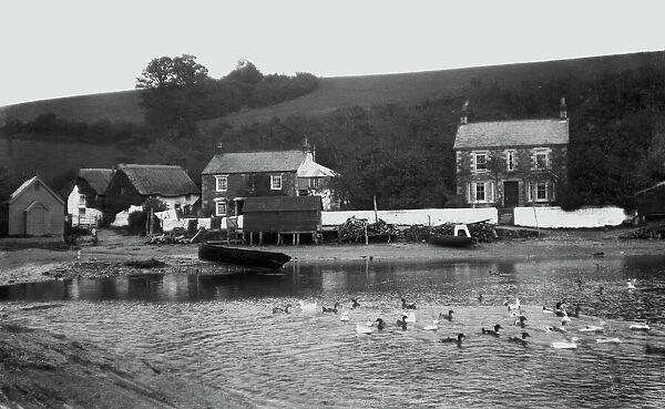 Coombe Creek, Kea, Cornwall. Around 1910