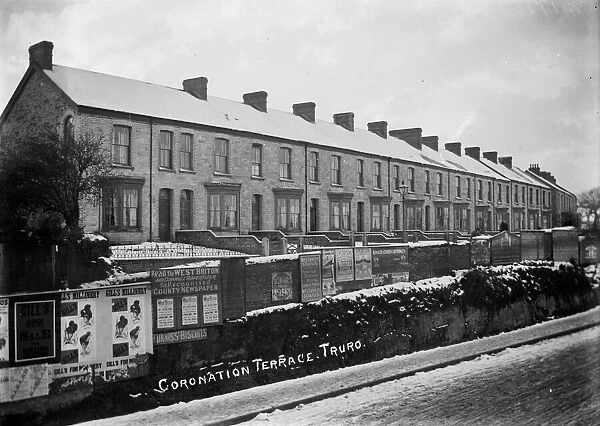Coronation Terrace, Truro, Cornwall. Around 1906