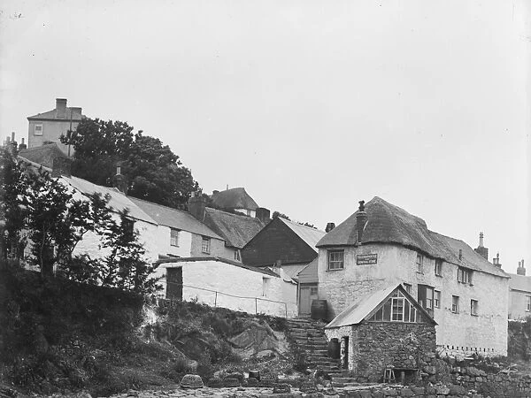 Coverack Post Office, St Keverne, Cornwall. 1908