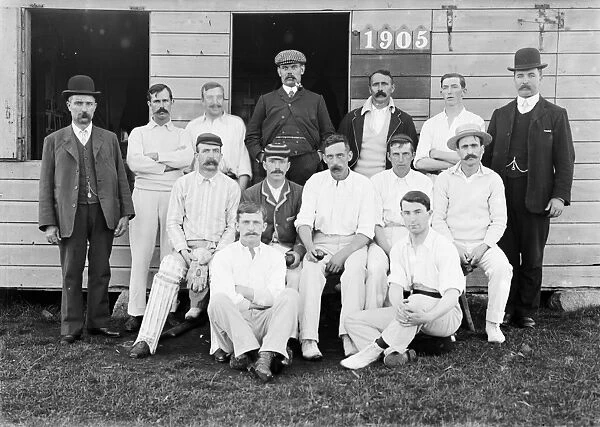 Cricket team, Cornwall. 1905