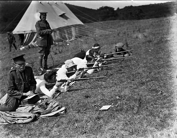 DCLI Rifle Meeting, Idless, Truro, Cornwall. August 1919