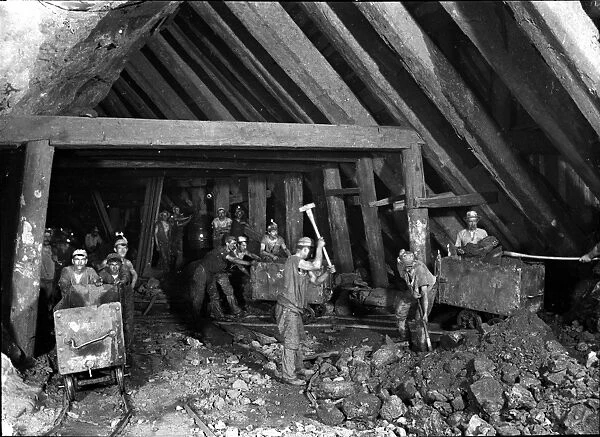 Dolcoath Mine, Camborne, Cornwall. 1893