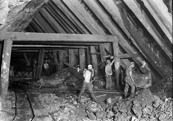 Dolcoath Mine, Camborne, Cornwall. September 1893