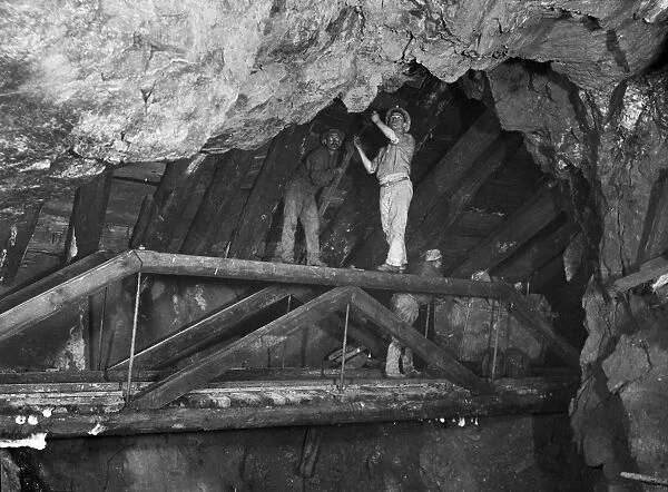 East Pool Mine, Illogan, Cornwall. 1893