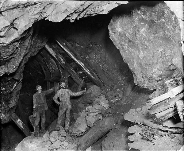 East Pool Mine, Illogan, Cornwall. Late 1800s