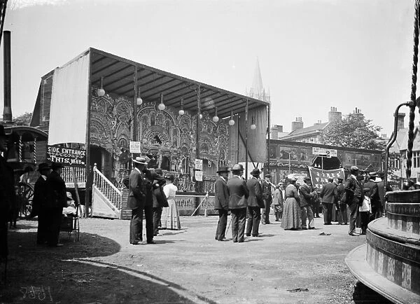 A Fair, Truro, Cornwall. Early 1900s
