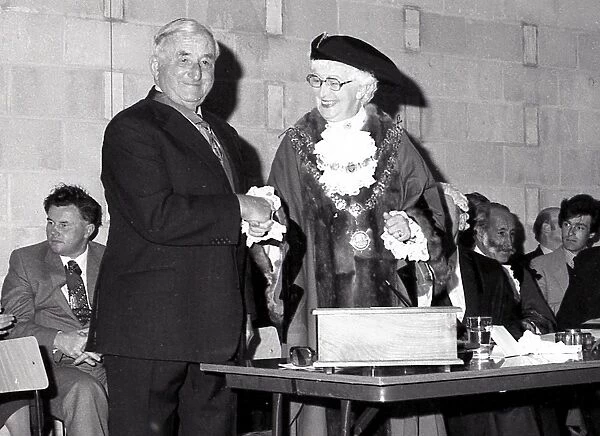 First Honoured Burgess, Lostwithiel, Cornwall. June 1984