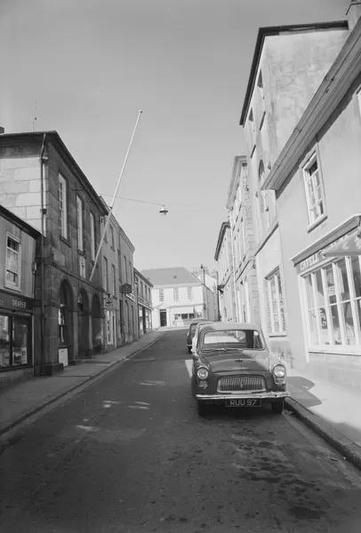 Fore Street, Lostwithiel, Cornwall. 1966