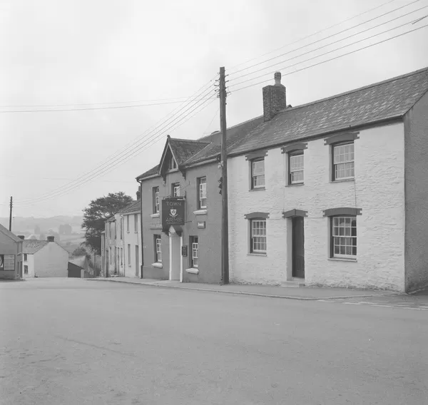 Fore Street, Tregony, Cornwall. 1973