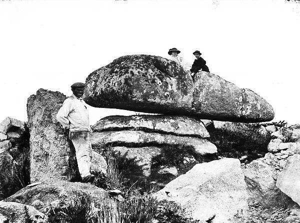 The Giants Stone, Zennor, Cornwall. Undated