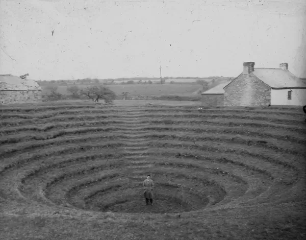 Gwennap Pit, Gwennap, Cornwall. Probably 1931