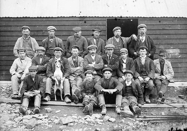 Gwennap United Mines, Poldory, Gwennap, Cornwall. 1923
