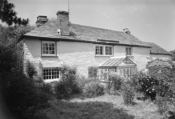 Halwill Barton, Lesnewth, Cornwall. 1961
