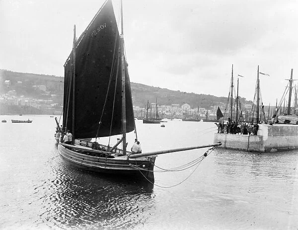 The Harbour, Newlyn, Cornwall. 1898