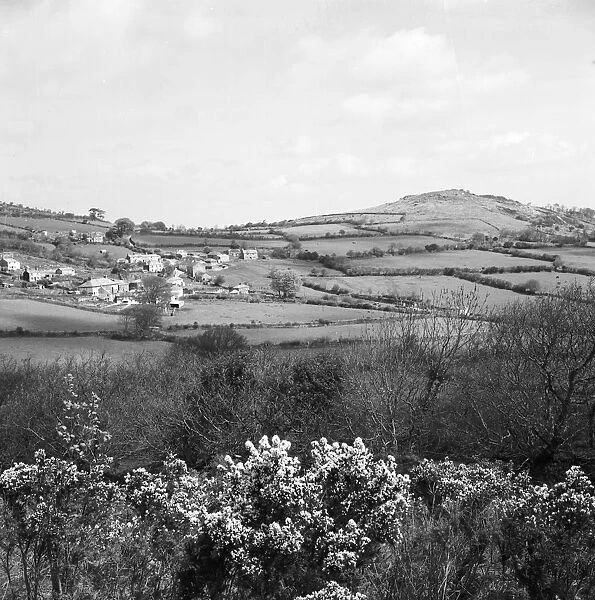 Henwood and Notter Tor, Bodmin Moor, Linkinhorne, Cornwall. 1965