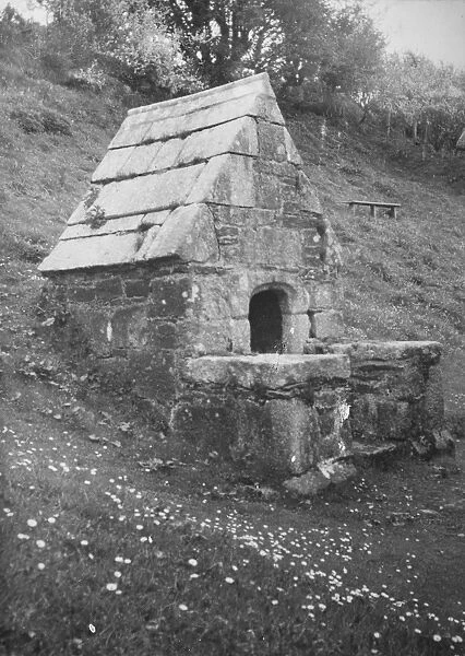 The Holy Well, St Clether Chapel, Cornwall. Date unknown