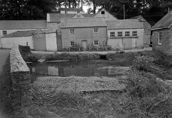 Kennall Vale Mill, Stithians, Cornwall. 1966