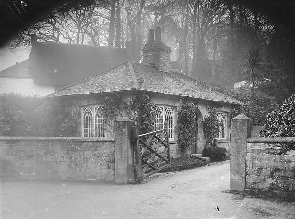 Killagorden Lodge, Idless Road, Idless, Cornwall. Early 1900s