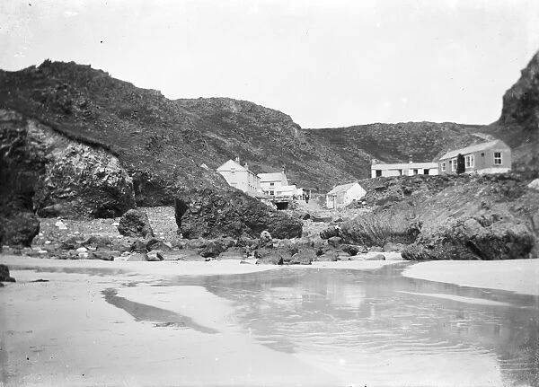 Kynance Cove, Landewednack, Cornwall. 1900s