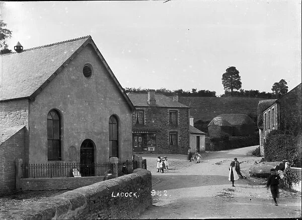 Ladock village, Cornwall. Early 1900s